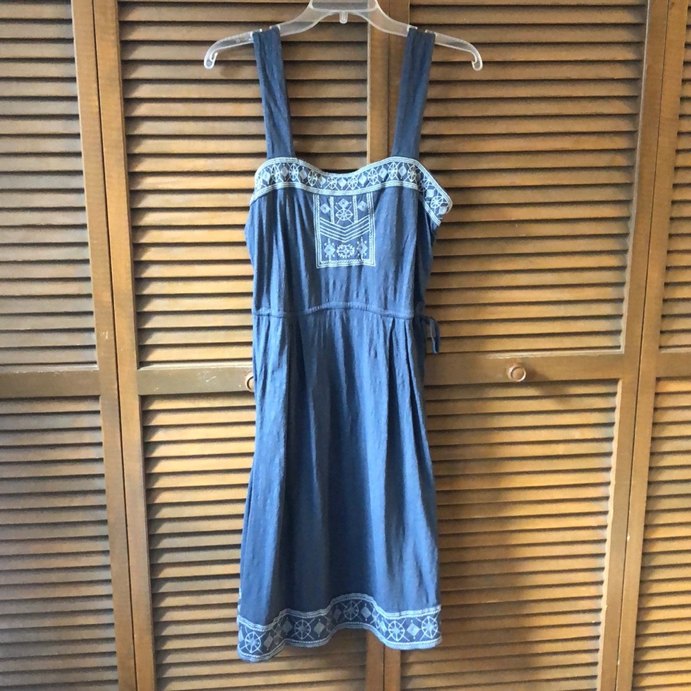 Prana dress with empire waist cinch